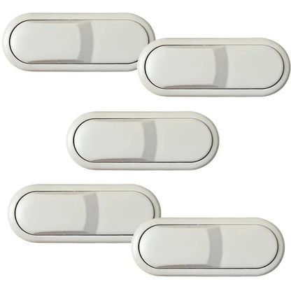 3/5/10Pcs Children's Drawer Safety Latch Cabinet Door Protection Baby Anti Pinch Hand Invisible Lock Opposite Door Wardrobe Lock
