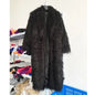 Women Faux Sheep Fur Long Coat Cardigan Thermal Loose Maxi Jackets Plush Coats Female Jacket Autumn Winter Furry Outerwear