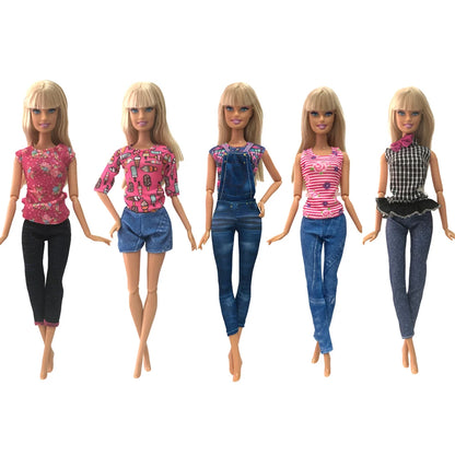 NK 1/6 Doll Princess Dress For 11.5 Inch Doll Clothes For 29CM Dolls Accessories Fashion Outfits Wear Casual Dress Gift Toy JJ