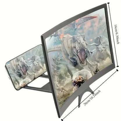 Mobile Phone Screen Protect Eyes HD Magnifier Movie Video Amplifier Holder Enlarger Screen Smart Phone Magnifying Curved Screen