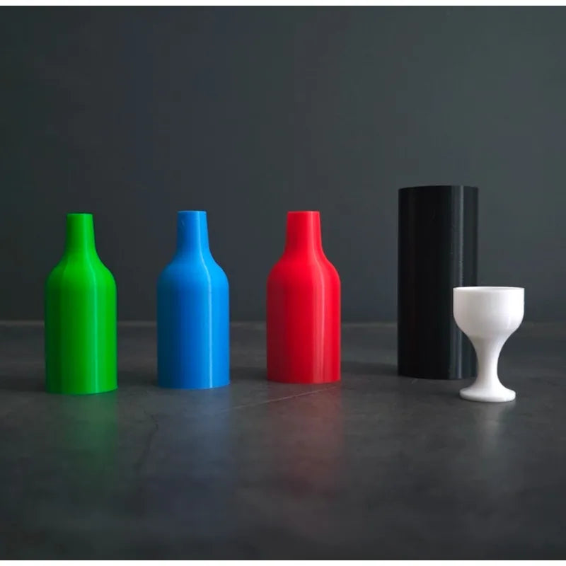 Mini Cups and Bottles Classic Magic Tricks Illusions Gimmicks Magician Stage Magia Props Beginner Party Show Illusions