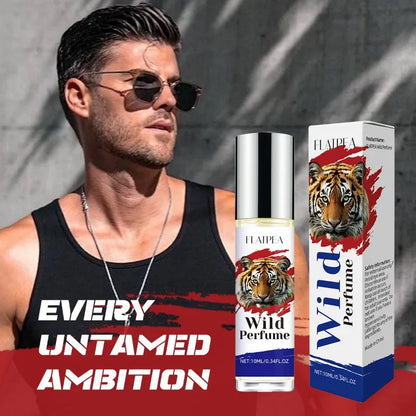 10ML Wild Men's Perfume Fresh Woody Fragrance Eau De Toilette  Dating Fragrance Travel-Size Perfumes Portable Rollerball Oil