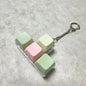Keys Button Keycap Fidget Keychain Finger Keyboard Caps Toy Decompression Keychain Stress Relief Gadget Pass The Time for Adult