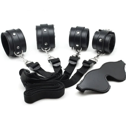 Sex Toy Under Bed Bondage Restraint Set Handcuffs Ankle Cuffs BDSM Straps Adult Games Sex Products Erotic Toys For Couples