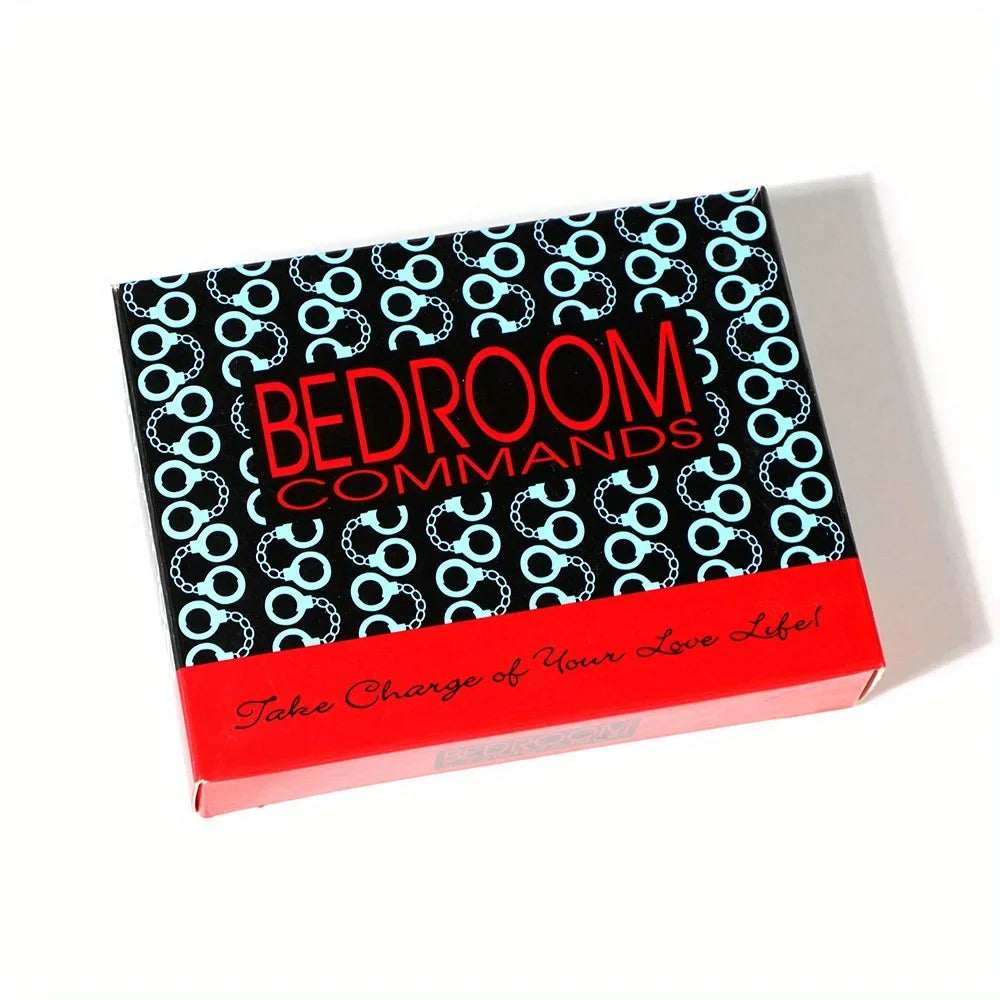 Bedroom Commands Card Game Includes 108 Game Cards Fun Party for Couple, Gaming Gift
