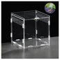 Hermit Crab Reptile Breeding Box Portable Magnetic Absorption Acrylic Transparent Mini Pet Houses For Scorpions Frogs Turtles