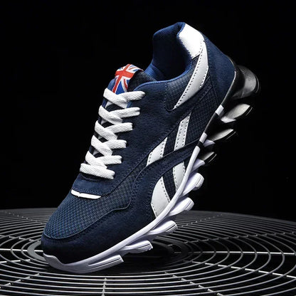 Brand Trend Size 38-48 Men's Wear-resistant Cushioning Thick-soled Fitness Sneakers Outdoor Breathable Running Shoes for Men