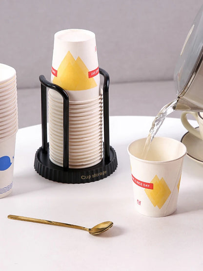 Household Disposable Paper Cup Holder, Desktop Paper Cup Storage Rack, Suitable For Living Room, Dining Room And Other Cup Taker