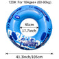 Double Balloon Inflatable Swimming Ring，Beach toys Pool Floaties for Adults,Swim Inner Tube for Pool