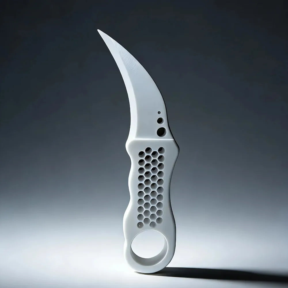3D Printed Unboxing Tool, Anti-Slip Eco-Friendly Handle, Safe Portable Package Opener for Home Office Daily Use