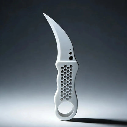 3D Printed Unboxing Tool, Anti-Slip Eco-Friendly Handle, Safe Portable Package Opener for Home Office Daily Use