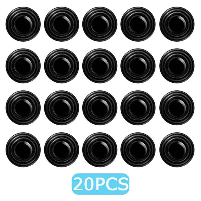 10/20 Pcs Car Door Pads Shock-Absorbing and Silent Mat Anti-collision Silicone Door Protector Stickers Buffer Gasket Accessory