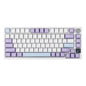Ajazz AK820 Pro 75% Gasket-mounted Bluetooth 5.1/2.4G Wireless & Wired Mechanical Keyboard with TFT Screen for Gaming
