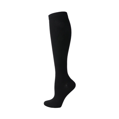 Compression Stockings Blood Circulation Promotion Slimming Compression Socks Anti-Fatigue Comfortable Solid Color Socks