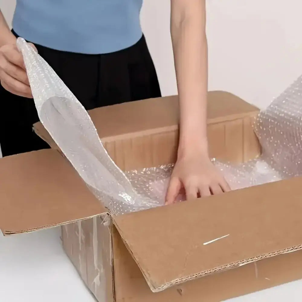 High Quality Foam Packaging Bubble Film Shockproof Packaging Bubble Film Double Layer Bubble Cushioning Wrap Shipping Supplies