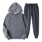 2024 Winter Brand Tracksuits Men's sets Long Sleeve Pullover + Jogging Trousers 2pcs Sets Fitness Running Suits sportswer Male