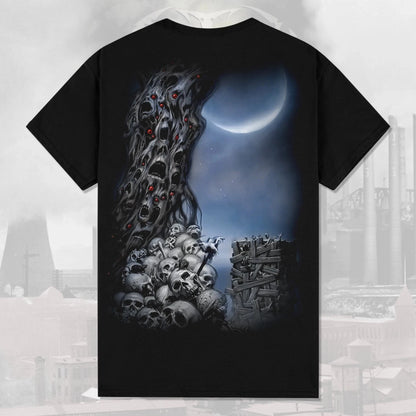 American Black T-shirt Obituary Cause of Death 1990 Cruel Death Metal Summer New Vintage Fashion Men and Women Streetwear