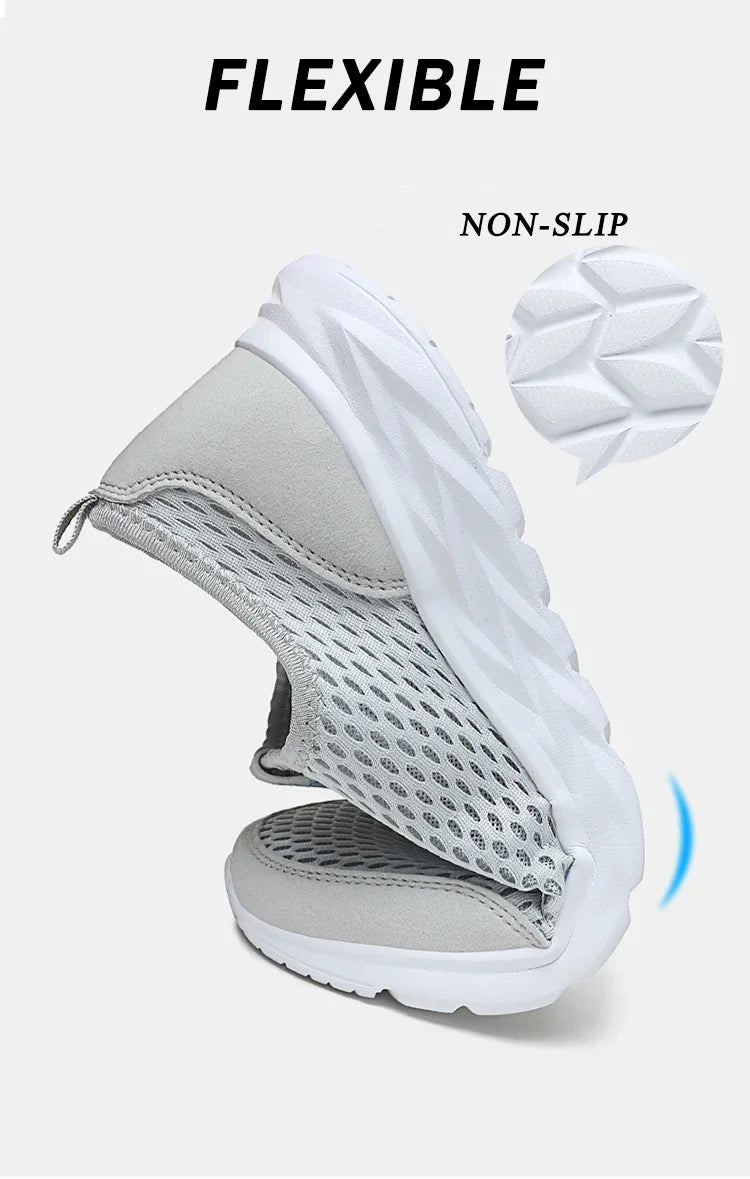 Men's and Women's Casual Breathable Walking Couple Shoes, Outdoor Soft, Lightweight, Fashionable Sports Shoes 2024 New Model
