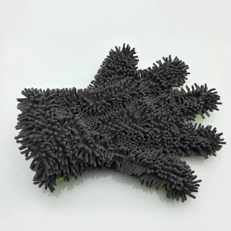 1/2Pcs Ultra-Luxury Microfiber Car Wash Gloves Car Cleaning Tool Home Use Multi-function Cleaning Brush Detailing Washing Gloves