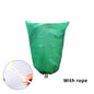 Plant Cover Winter Tree Antifreeze Frost Cover Garden Yard Plant Cold Proof Non-woven Fabric Drawstring Zipper Bag Multiple-Size