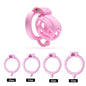 BDSM Chastity Cage 4 Size Ring Penis Cage Device Femdom Restraint Penis Lock Breathable Urethral Lock Bondage Device for Men