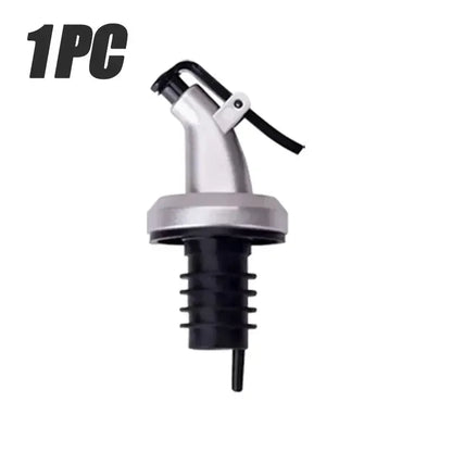 1-5PCS Oil Bottle Stopper Lock Plug Seal Leak-proof Nozzle Sprayer Oil Bottle Stopper Cap Liquor Dispenser Wine Pourer Gadgets