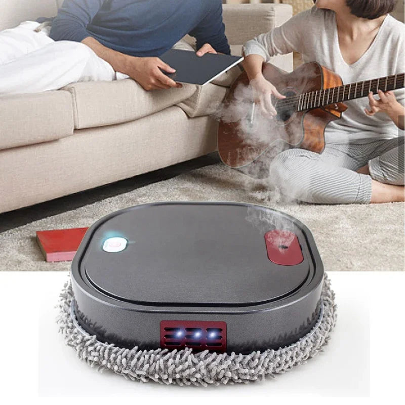 Sweeping Robot Automatic Electric Floor Mops 1500 Mah Mopping With Sprayer Machine Floor Steam Cleaner Robot
