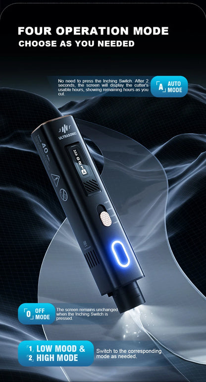 JAKEMY Ultrasonic Cutting Knife Ideal for DIY 3D Printing Cutting High-Speed Carving & Polishing