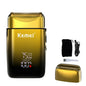 Kemei KM-TX10 Electric Shaver Hair Rechargeable Beard Foil Razor for Men Bald Head Shaving for Men Machine Hair Clippers for Men