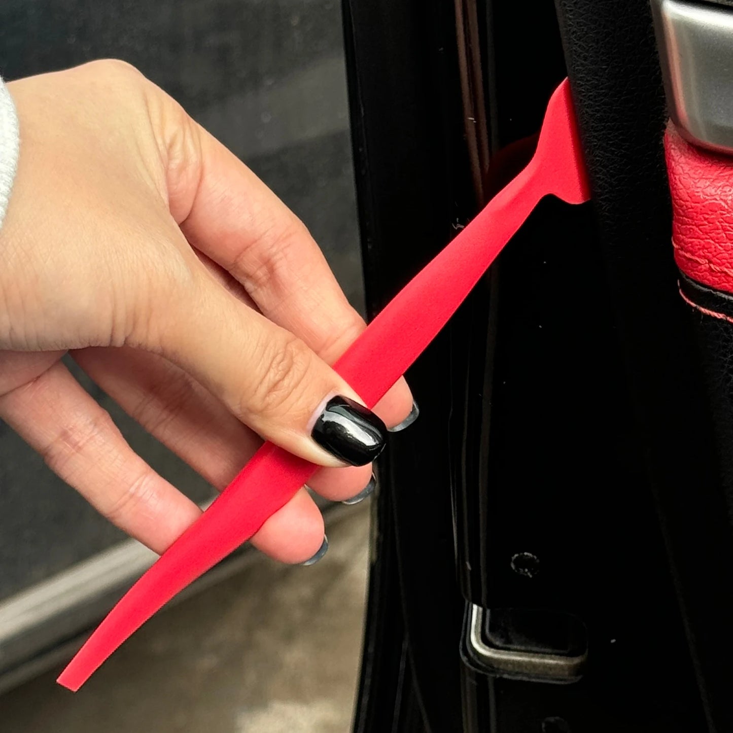Scraper Blades Car Vinyl Wrap Tools Squeegee Rubber Seals Auto Detailing Supplie Scraper for PPF Installation Edge Pressing Gaps