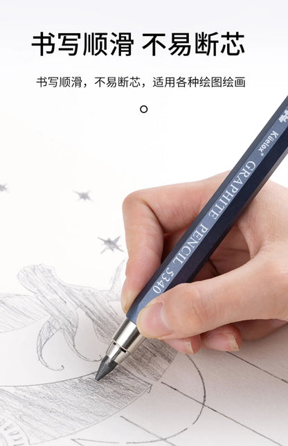 Sketch up 5.6mm Mechanical Graphite Pencil Clutch with Built Sharpener for Woodworking Architect Art Painter Drawing Drafting