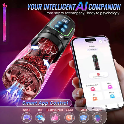 Realistic Vagina Masturbator Man Sex Machine Sextoy Male Sexual Toys Vibrator Automatic Masturbation Cup Pussy Sexy Toy Sex shop