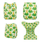 U Pick ALVABABY Digital Position Cloth Diapers Baby Reusable Modern Cloth Nappy for Baby with 1pc Microfiber Insert