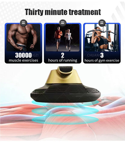 EMS Body Sculpt Machine RF Sculpting Weight Loss Burning Fat Slimming Muscle Equipment Stimulation 6500W HI-EMT MYOslim