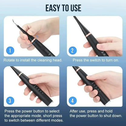 Ultrasonic Electric Sonic Dental Scaler Stain Tartar Calculus Remover Teeth Whitening Cleaning Oral Irrigator Electric