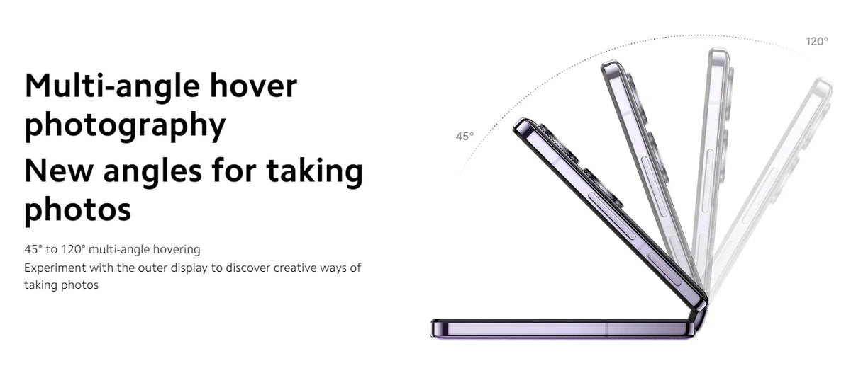 Global Version Xiaomi MIX Flip Dragon 8 Gen 3 device photo Leica 50MP Hyper charger screen "6,86Hz 67 W 12 Go