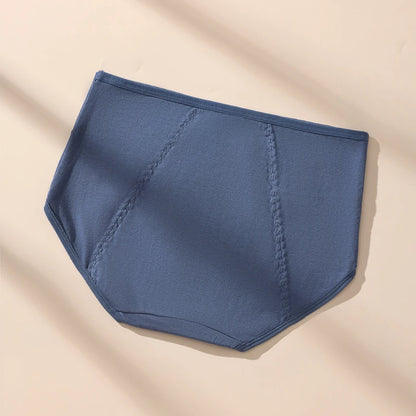High Waist Menstrual Women's Panties Widen Period Pants Leak Proof Physiological Underwear Cotton Plus Size L-4XL Female Briefs
