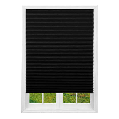 1Pc Shades Self-adhesive Half/Full Windows Nonwoven Folding Curtain Bathroom Balcony Living Room Balcony Curtains Pleated Blinds
