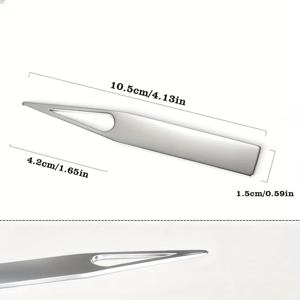 Turtle & Reptile Opener Tool with Ergonomic Handle & Sharp Tip - Safe Non-Damaging Shell Opening for Feeding,Medication,Cleaning