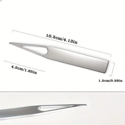 Turtle & Reptile Opener Tool with Ergonomic Handle & Sharp Tip - Safe Non-Damaging Shell Opening for Feeding,Medication,Cleaning