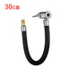 10/20/30/60cm Car Tire Air Inflat Extension Hose Motorcycle Tyre Inflation Tube Adapter Connector Hose Car Exterior Accessories