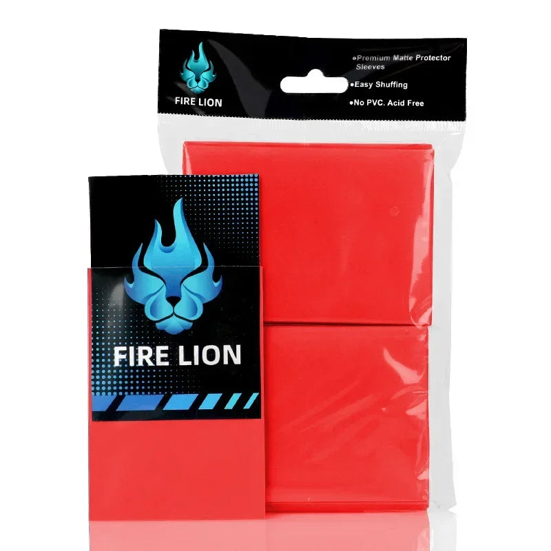 100pcs 66x91mm Card Sleeves For Trading Cards, Matte Card Sleeves Deck Card Protectors, Soft Sleeves For Standard Cards