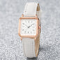 Women Watches Fashion Square Arabic Dial Quartz Watch Casual Leather Strap Ladies Wristwatches Clock Gift Reloj Mujer