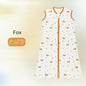 Baby Sleeping Bag Newborn Baby Anti-shock Sleeping Bag Pajamas Baby Pajamas Light Zipper Crawling Suit Anti-kick Cartoon Animal