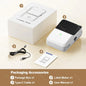 YINSITOM 20-50mm Mini Portable Thermal Printer Bluetooth Barcode Hand Multifunctional Price Label Sticker Maker Android / iOS