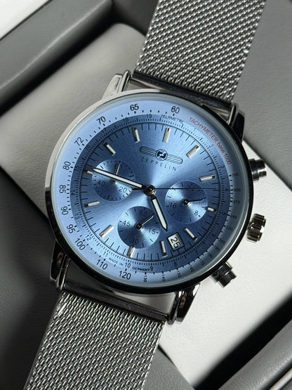 Zeppelin Airship Automatic Mens Watch Retro Business Commemorative Gift Fashion Leisure Timepiece Case New Watch
