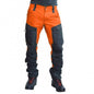 Nylon Men Cargo Pants Color Block Multi Pockets Sports Pants Work Trousers Outdoor Hiking Trekking Army Joggers Pants