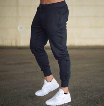 26Men's Casual Fitness Joggers Elastic Waist Lightweight Knit Fabric Comfortable Stretch Design Running Training Sports Pants
