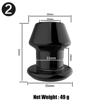 Hollow Vaginal Peephole Vaginal Peephole Anal Plug Vaginal Dilation Anal Dilation BDSM Enema Sex Toy Butt Plug for Men Women