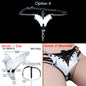 SHAZ Sexy Thong Women Panties Stainless Steel G strings Adjustable Waist Pant Heavy Bdsm Briefs Chastity Belt Sex Toys for Women